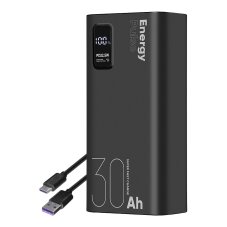 OBAL:ME EnergyPulse Powerbanka 30000mAh 22.5W Black OBAL:ME EnergyPulse Powerbanka 30000mAh 22.5W Black