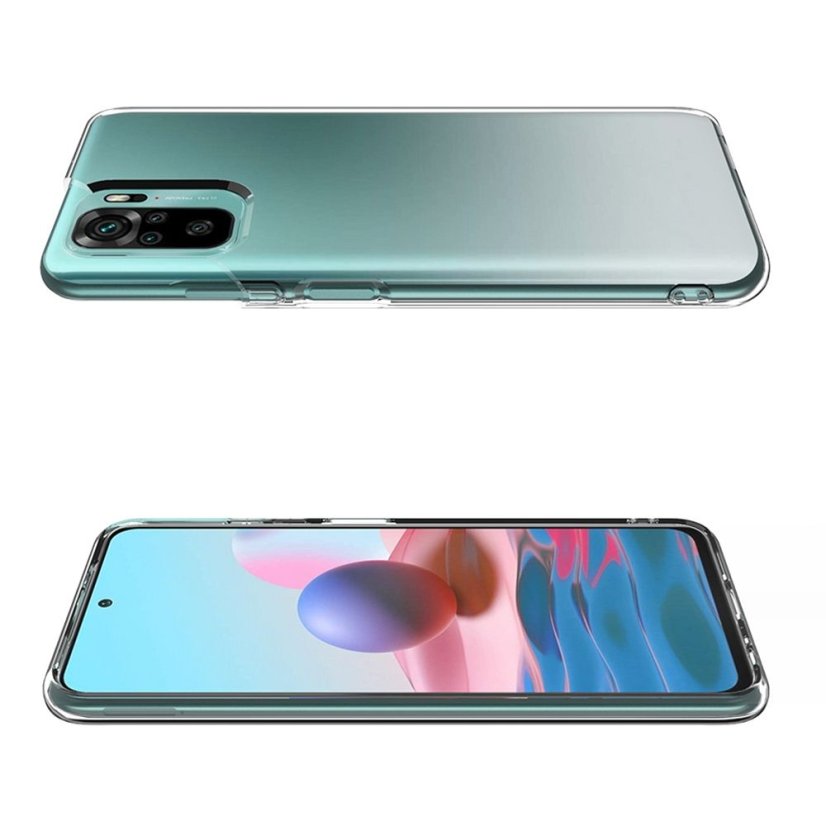 Kryt Case Xiaomi Redmi Note 10 5G Clear Case 2 mm Box Priesvitný