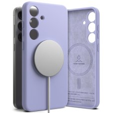 Kryt Ringke Silicone Magnetic Magsafe Samsung Galaxy S25 Lavender Kryt Ringke Silicone Magnetic Magsafe Samsung Galaxy S25 Lavender