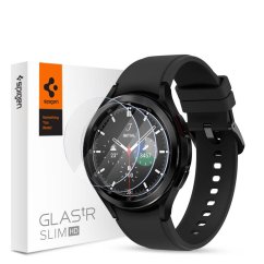 OCHRANNÉ TVRDENÉ SKLO SPIGEN GLAS.TR SLIM 3-PACK SAMSUNG GALAXY WATCH 4 CLASSIC 42MM