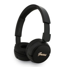 Guess Script Metal Logo bezdrôtové slúchadlá Black Guess Script Metal Logo bezdrôtové slúchadlá Black