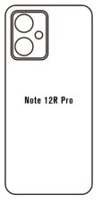 Hydrogel - zadná ochranná fólia - Xiaomi Redmi Note 12R Pro