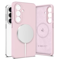 Tok Tech-Protect Silicone Magsafe  Samsung Galaxy S26 Pink gyöngyház