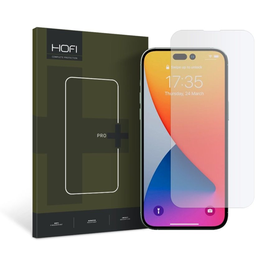 Ochranné tvrdené sklo Hofi Glass Pro+ iPhone 14 Pro Clear