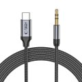 Kábel Tech-Protect Ultraboost Type-C to Aux mini Jack 3.5mm Cable 100cm Black