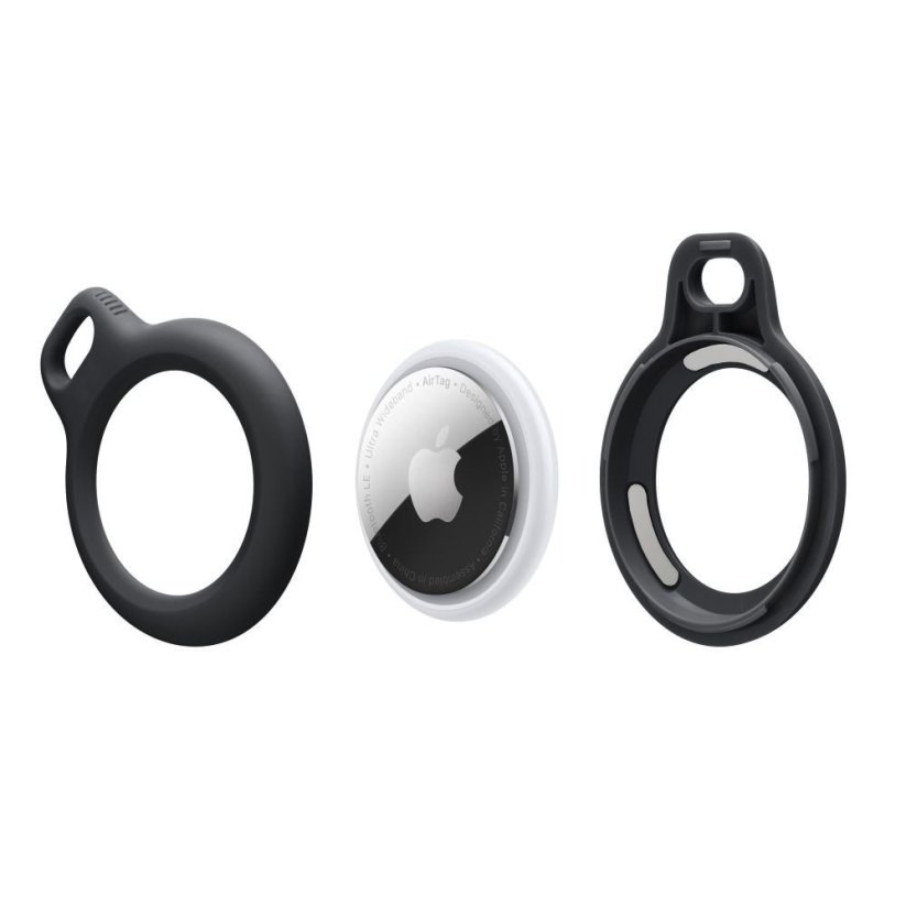 Kryt Tech-Protect Rough Chain Apple Airtag Black