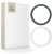Kryt Tech-Protect Magmat Magsafe Universal Magnetic Ring 2-Pack Black & Silver