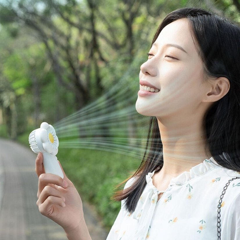 Mini USB ventilátor Portable Fan Lld-F83F Pink