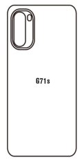 Hydrogel - zadná ochranná fólia - Motorola Moto G71s Hydrogel - zadná ochranná fólia - Motorola Moto G71s