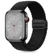 Remienok Tech-Protect Nylonmag Apple Watch 8 / 9 / 10 / 11 / SE / Ultra (44 / 45 / 46 / 49 mm) Black