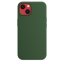 iPhone 13 mini Silicone Case s MagSafe - Clover design (zelený)
