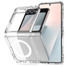 Kryt Tech-Protect Flexair Hybrid Magsafe Samsung Galaxy Z Flip 6 / 7 FE čirý