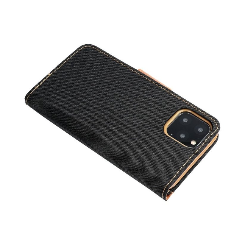 Kryt Canvas Book Case Samsung Galaxy A50 Black