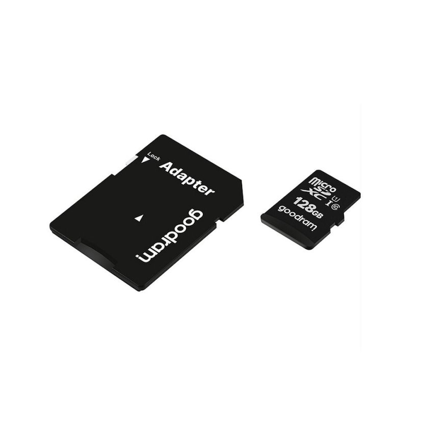 Pamäťová karta Goodram Memory Card Microsd 128Gb 100Mb/S Class 10 Uhs I With Adapter Sd