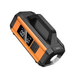 Powerbanka Hoco Powerbank 10000 mAh With Car Emergency Starter With With Compressor And Led Light 18W Qs4 Orange-Black