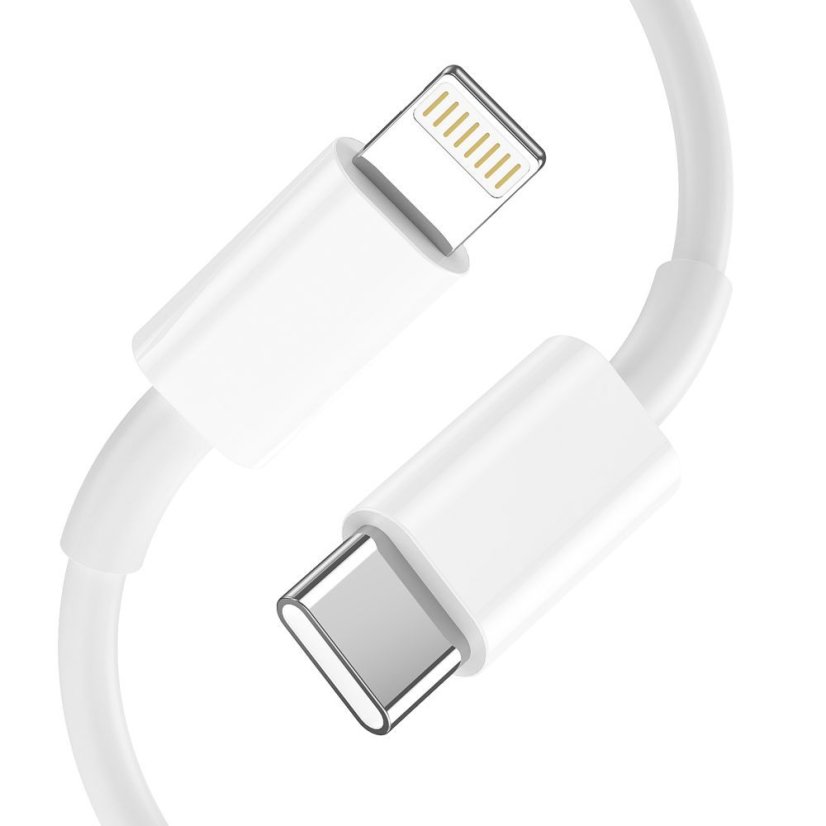 Nabíjačka do siete Tech-Protect C20W 2-Port Network Charger PD 20W / QC3.0 + Lightning Cable White