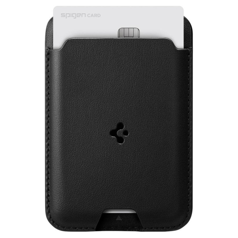 Kryt Spigen Valentinus Magsafe Universal Magnetic Card Holder Black