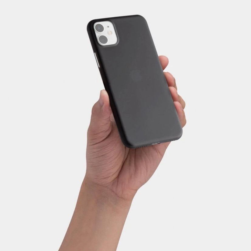 Slim Minimal iPhone 12 fekete
