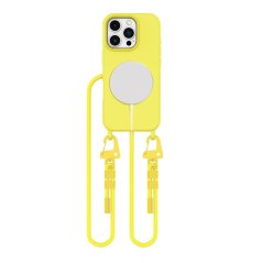 Kryt Tech-Protect Magnecklace Magsafe iPhone 16 Pro Canary Yellow Kryt Tech-Protect Magnecklace Magsafe iPhone 16 Pro Canary Yellow