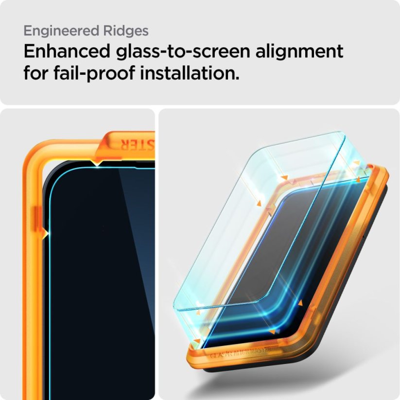 Ochranné tvrdené sklo Spigen Alm Glas.Tr 2-Pack Nothing Phone 2A Clear