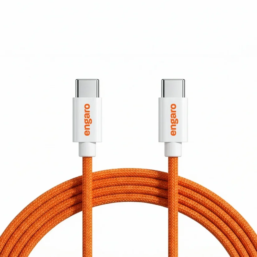engaroPower USB-C/USB-C 2m rychlonabíjecí pletený kabel 60W