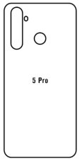 Hidrogél - hátsó védőfólia - Realme 5 Pro