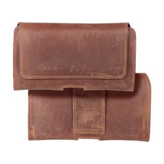 Kryt Royal Crazy Horse Universal Horizontal Leather Belt Holster Size Xl iPhone 13 Pro Max / 14 Pro Max / Samsung Galaxy S21 Plus / S20 FE / A50 / A51 5G / Huawei P30 Pro / P40 Pro / Oppo A98 5G Brown Kryt Royal Crazy Horse Universal Horizontal Leather Belt Holster Size Xl iPhone 13 Pro Max / 14 Pro Max / Samsung Galaxy S21 Plus / S20 FE / A50 / A51 5G / Huawei P30 Pro / P40 Pro / Oppo A98 5G Brown