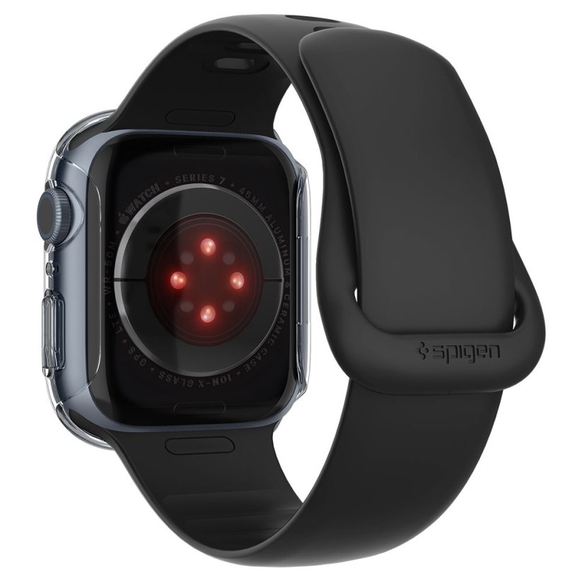 Kryt Spigen Thin Fit Apple Watch 7 / 8 / 9 (45 mm) Crystal Clear