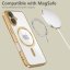 Kryt Tech-Protect Magflex Magsafe iPhone 16 Shiny Gold