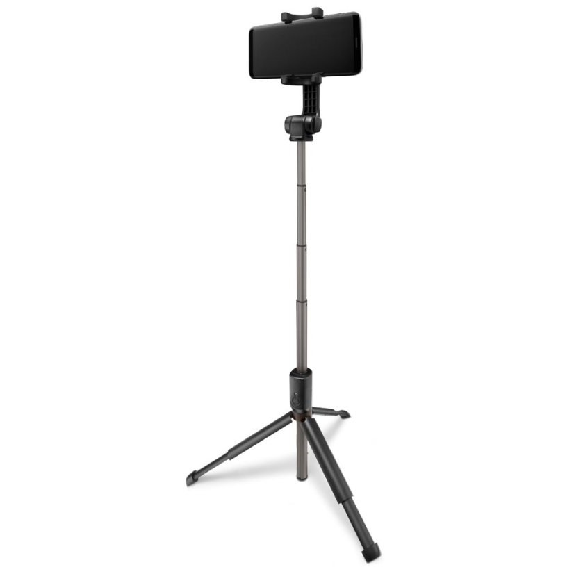 Selfie tyč Spigen S540W Bluetooth Selfie Stick Tripod Black