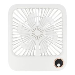 Desk Fan With Adjustable Stand W30 White