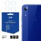 4x Hybridné ohybné ochranné sklo zadnej kamery - Honor 8A