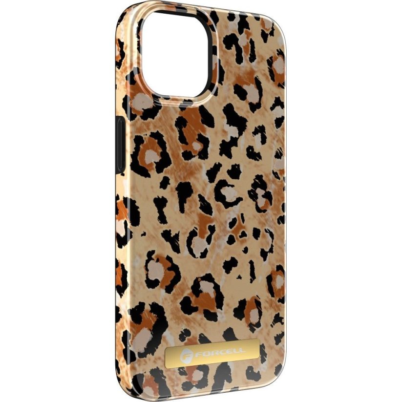 Kryt Forcell F-Protect Mirage Case s MagSafe iPhone 15 Plus Wild Panther