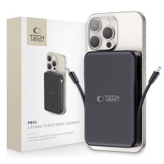 Externá batéria Tech-Protect Pb31 Lifemag Magsafe Power Bank 10000Mah Black Externá batéria Tech-Protect Pb31 Lifemag Magsafe Power Bank 10000Mah Black