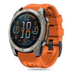 Remienok Tech-Protect Silicone Garmin Fenix 5 / 6 / 6 Pro / 7 / 8 (47 mm) / E Orange