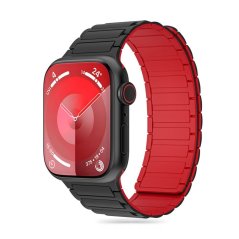 Remienok Tech-Protect Iconband Magnetic Apple Watch 4 / 5 / 6 / 7 / 8 / 9 / SE / Ultra 1 / 2 (42 / 44 / 45 / 49 mm) Black/Red Remienok Tech-Protect Iconband Magnetic Apple Watch 4 / 5 / 6 / 7 / 8 / 9 / SE / Ultra 1 / 2 (42 / 44 / 45 / 49 mm) Black/Red