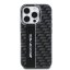 AMG Carbon Pattern zadný kryt pre iPhone 16 Pro Max Black