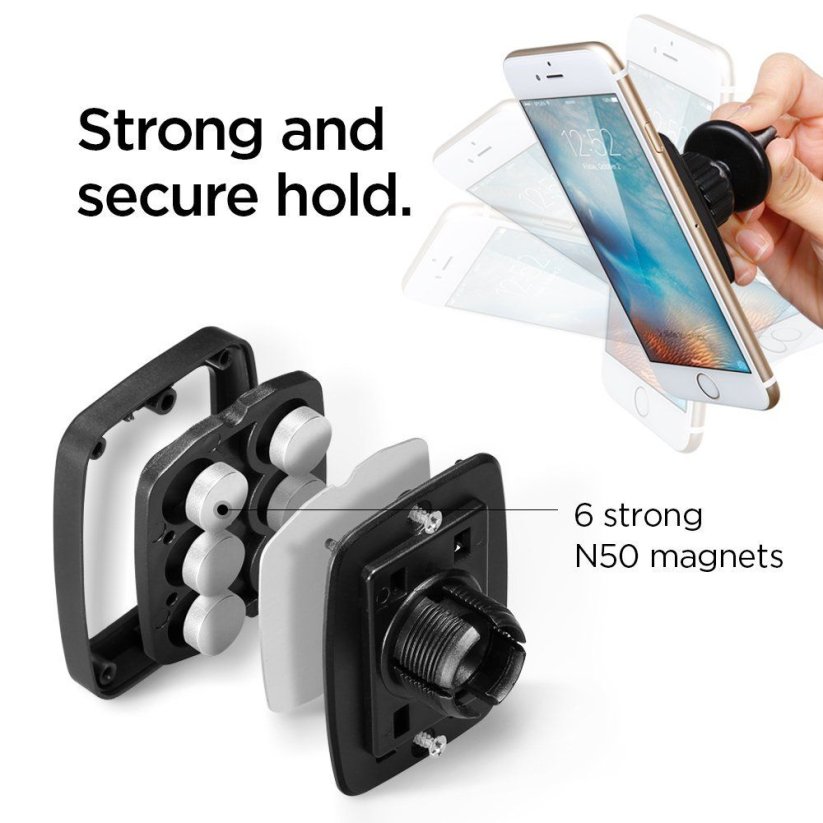 Držiak do auta Spigen H12 Vent Magnetic Car Mount Holder