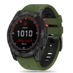Remienok Tech-Protect Iconband Pro Garmin Fenix 3 / 5X / 3Hr / 5X Plus / 6X / 6X Pro / 7X Army Green/Black