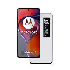 OBAL:ME 5D tvrdené sklo pre Motorola Moto G15/G15 Power Black