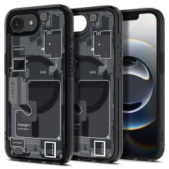 Kryt Spigen Ultra Hybrid Mag Magsafe iPhone 16E Zero One Black Kryt Spigen Ultra Hybrid Mag Magsafe iPhone 16E Zero One Black