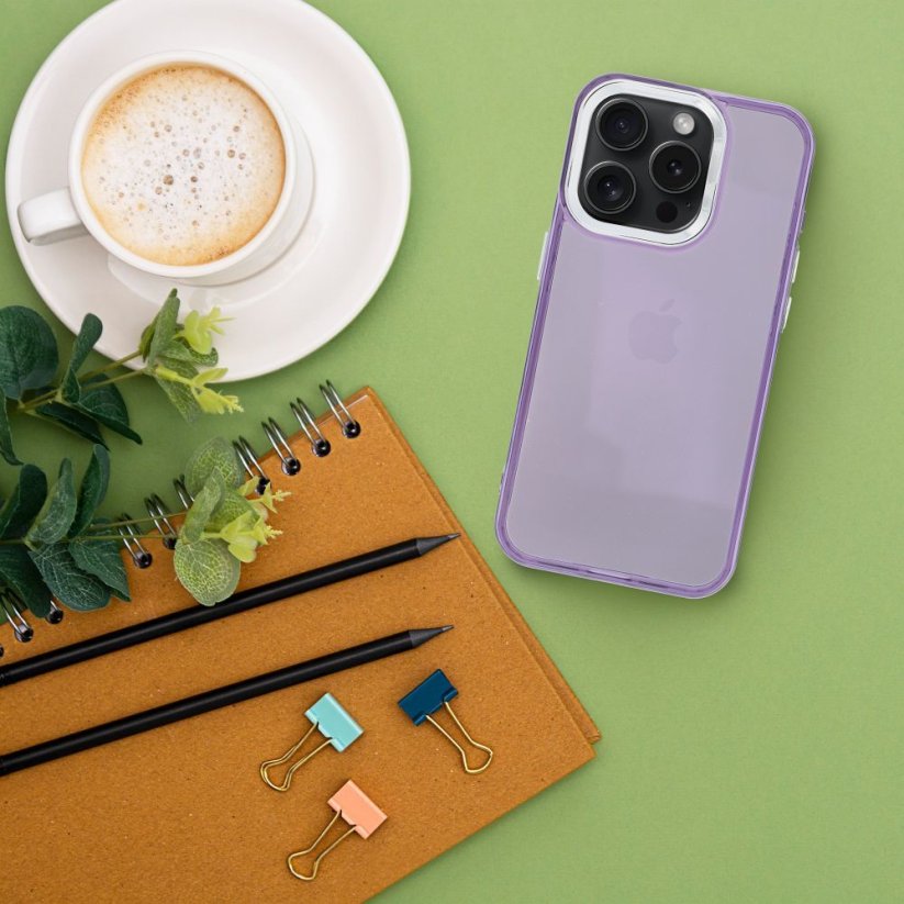 Kryt Pearl Case iPhone 15 Plus Purple