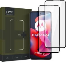 2ks v balení, set ochranných skiel Hofi Glass Pro+ 2-Pack Motorola Moto G24 / G24 Power / G04 / E14 Black 2ks v balení, set ochranných skiel Hofi Glass Pro+ 2-Pack Motorola Moto G24 / G24 Power / G04 / E14 Black