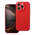 Kryt Case iPhone 16 Pro Silicone Mag Cover s MagSafe Red