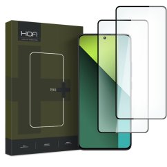2ks v balení, set ochranných skiel Hofi Glass Pro+ 2-Pack Xiaomi Redmi Note 13 5G / 13 Pro 4G / 5G Black