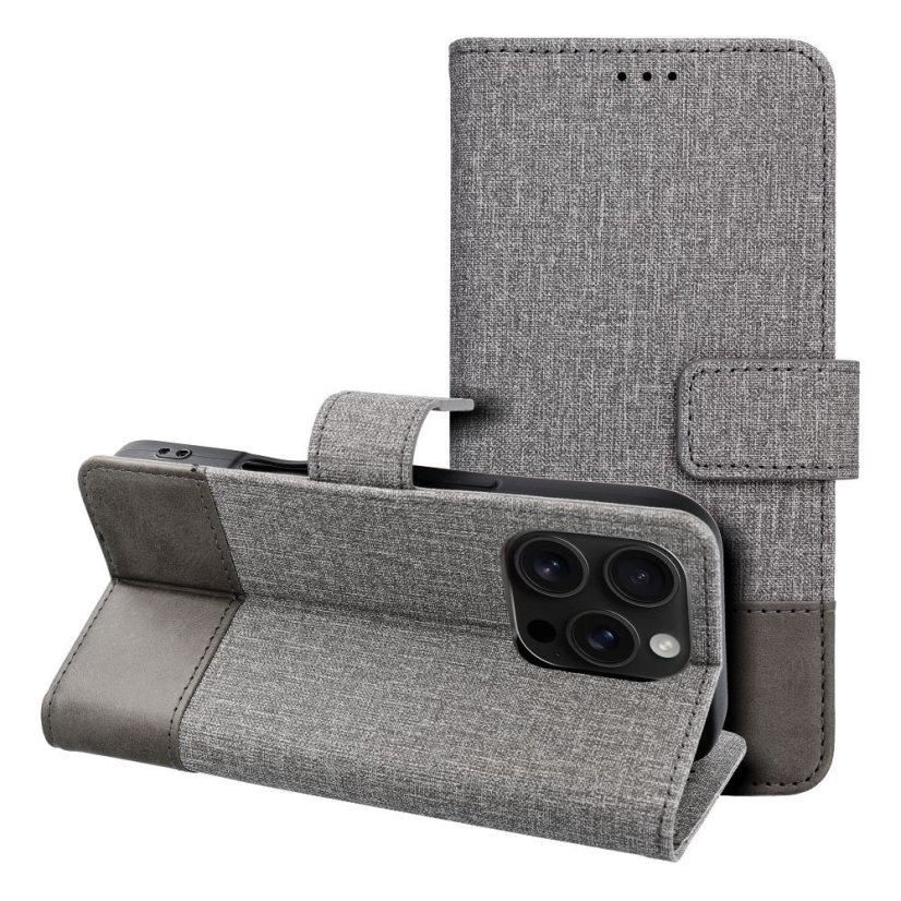 Kryt Flip Case Xiaomi Redmi 13C / Poco C65 Gomma Book Gray