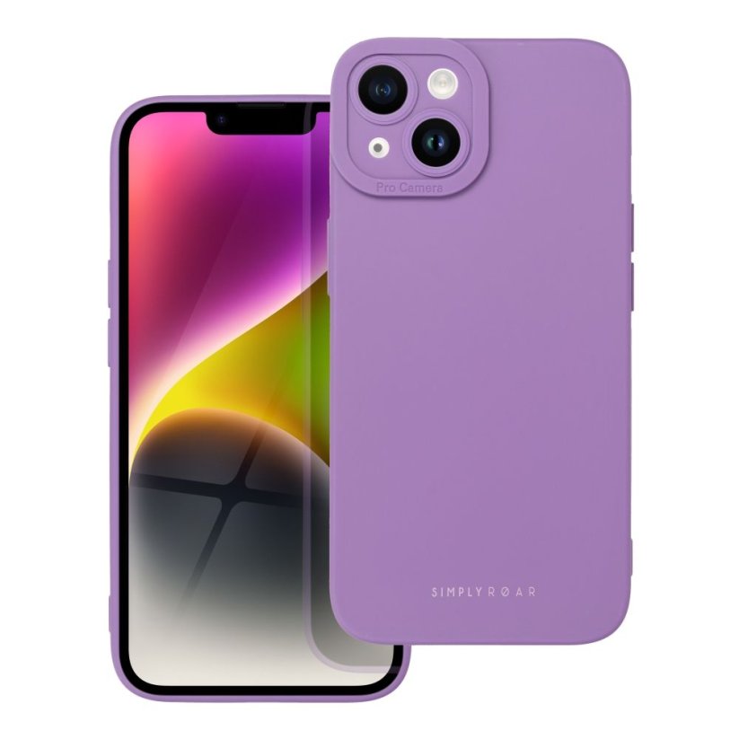 Kryt Roar Luna Case iPhone 14 Violet