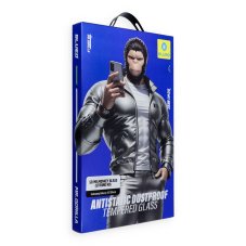Ochranné tvrzené sklo 5D Mr. Monkey Glass na Samsung Galaxy A37 5G Black (Anti-Static Strong Hd)