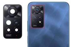 Náhradné sklo zadnej kamery - Xiaomi Redmi Note 11 Pro 5G (s orámovaním)