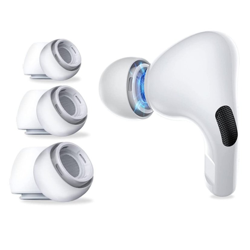 Tech-Protect Ear Tips 3-Pack Apple Airpods Pro 1 / 2 White
